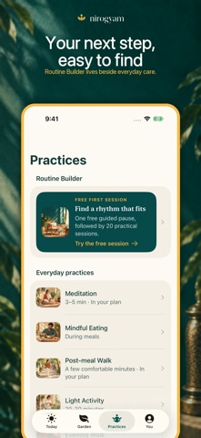 Nirogyam illustrated garden